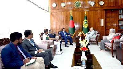 স্পিকারের সঙ্গে সৌজন্য সাক্ষাৎ করেন ঢাকায় নিযুক্ত জার্মানির রাষ্ট্রদূত