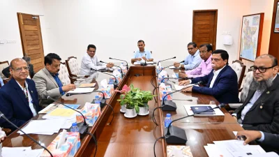 সচিবালয়ে প্রধানমন্ত্রীর সভাপতিত্বে মন্ত্রিপরিষদের বৈঠক