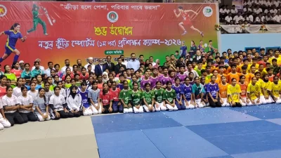 সেরা ৩০৬ খেলোয়াড় নিয়ে শুরু হয়েছে প্রশিক্ষণ ক্যাম্প।