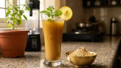 ছোলার ডাল গুঁড়ো করে তৈরি করা ছাতু