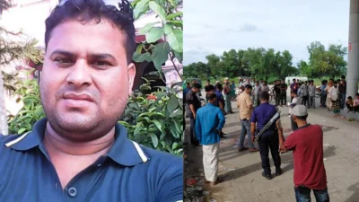 সাবেক ইউনিয়ন পরিষদের (ইউপি) সদস্যকে কুপিয়ে হত্যা করেছে দুর্বৃত্তরা