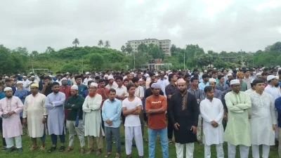 কুমিল্লা বিশ্ববিদ্যালয়ে অপ্রতিমের জানাজা