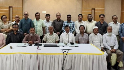 অনুষ্ঠানে অতিথিদের একাংশ
