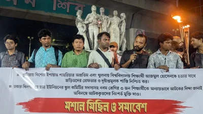 মশাল মিছিল ও সমাবেশ