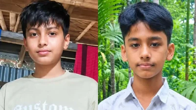 আরাফাত সায়েম (১৪) ও ইকরামুল হাসান মিনহাজ