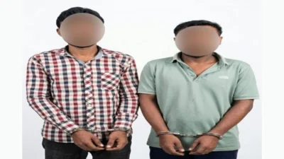 গ্রেফতারকৃতরা হলেন— মো.সোহেল (৩২) ও মো. হানিফ উদ্দিন (৩৪)