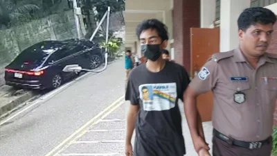 শ্রমিককে চাপা দেওয়া সেই গাড়ি এবং আদালতে আসামি আকাশ মারক