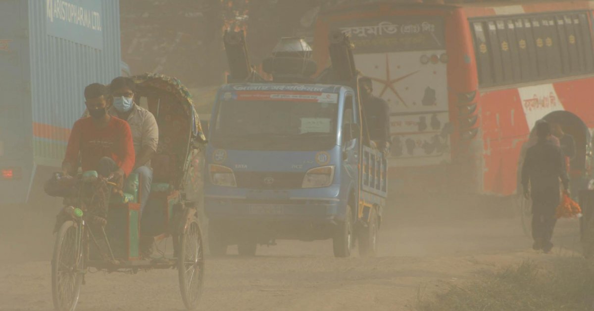 ঢাকার বায়ুদূষণ: নির্বাচনী ছুটি সত্ত্বেও বিশ্বে দ্বিতীয় শীর্ষ অবস্থান