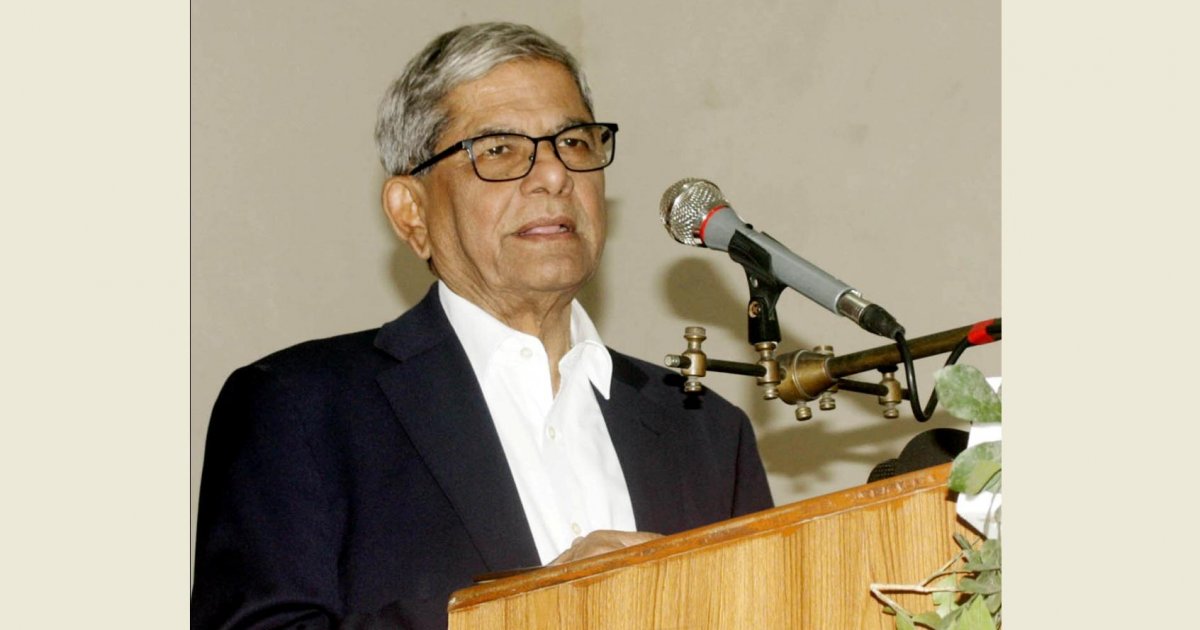 এক-এগারোর মতো ঘটনা ঘটা এখানে অস্বাভাবিক কিছু নয়: মির্জা ফখরুল