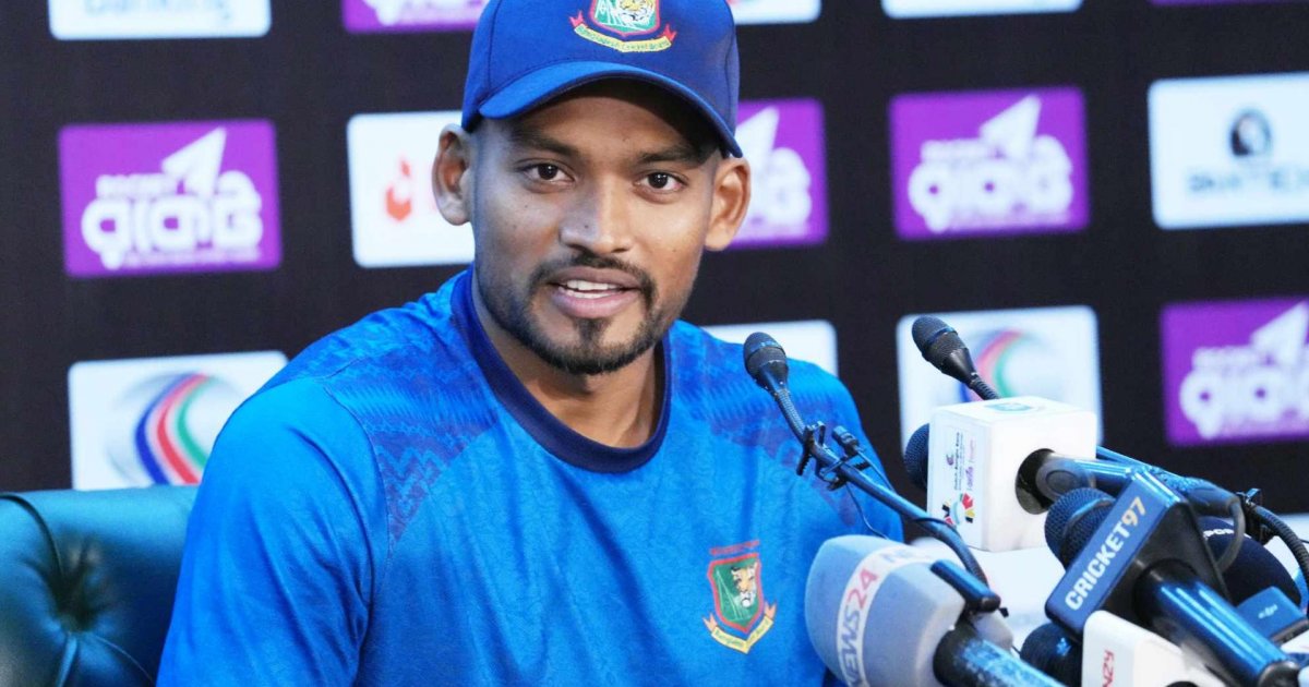 শান্ত মনে করেন, বাংলাদেশের কেউ ‘স্বার্থপর’ ক্রিকেট খেলেন না!
