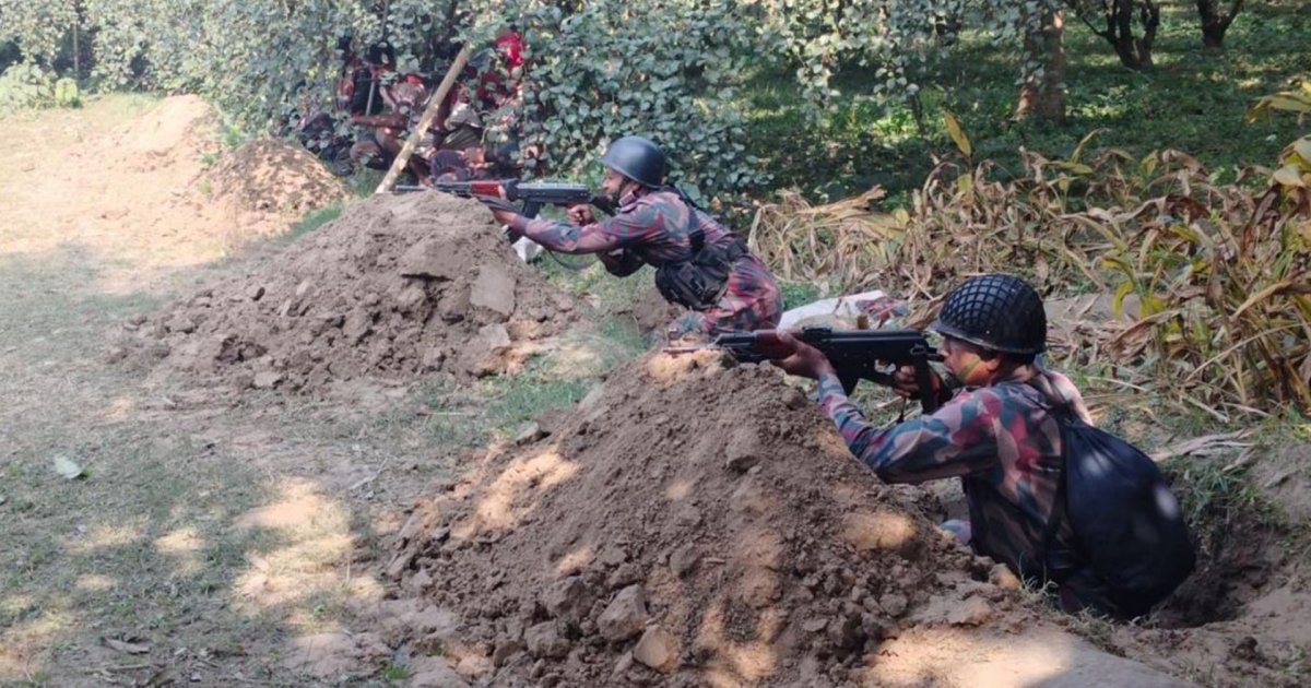 সীমান্তে কাঁটাতারের বেড়া নিয়ে বিজিবি-বিএসএফ উত্তেজনা