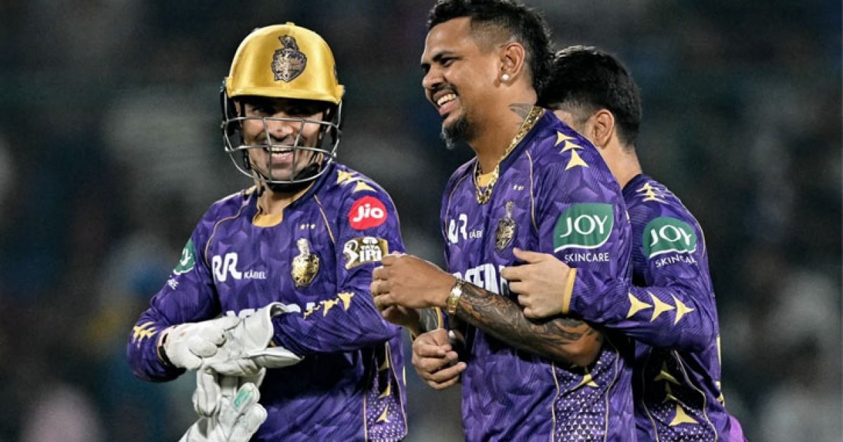 নারিনের অলরাউন্ড নৈপুণ্যে দিল্লিকে হারালো কলকাতা
