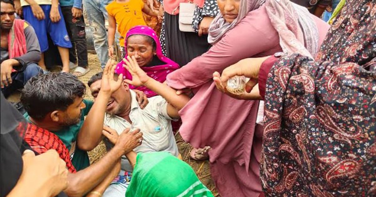 পদ্মার চরে বজ্রাঘাতে কৃষকের মৃত্যু