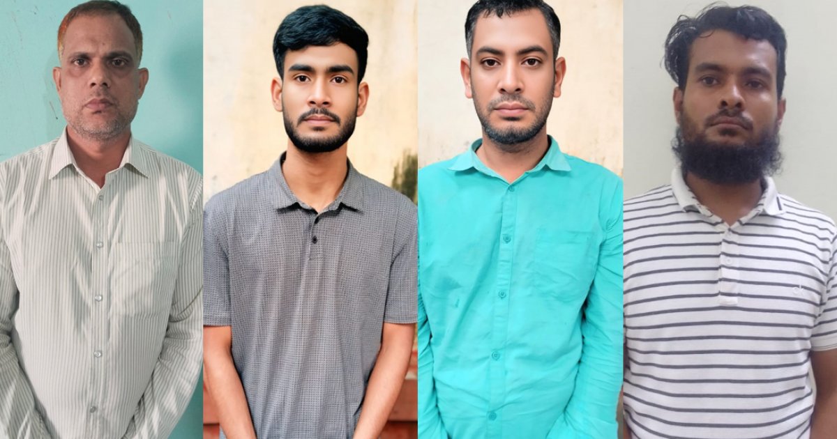 ডিবি পরিচয়ে ডাকাতি: ২২ লাখ ৫৫ হাজার টাকা উদ্ধার, গ্রেফতার ৪