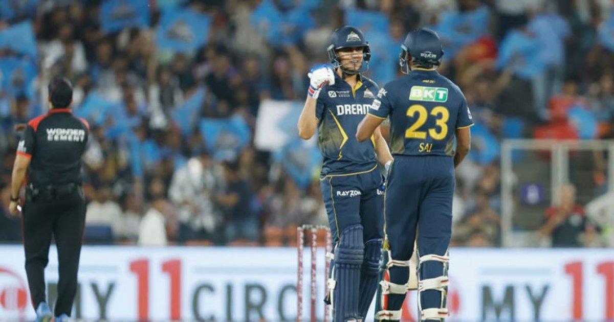 দাপট দেখিয়ে হায়দরাবাদকে হারালো গুজরাট