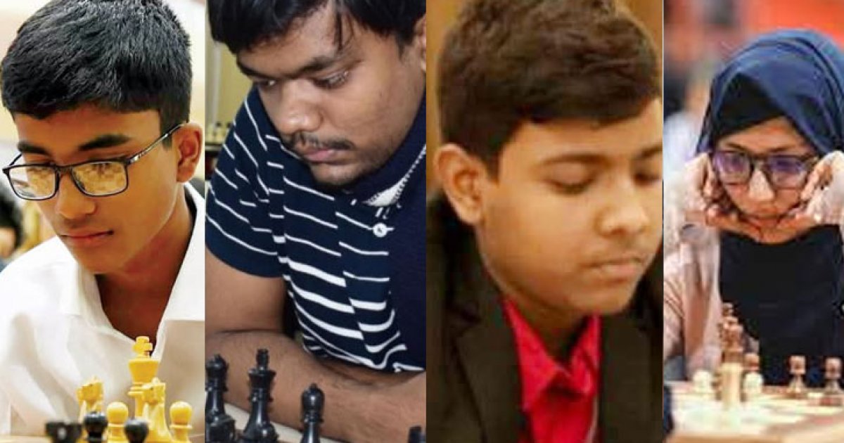 এশিয়ান দাবায় বাংলাদেশের চার দাবাড়ু