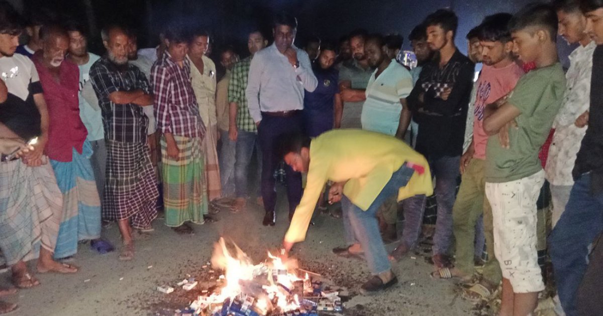 নকল সিগারেট বিক্রির দায়ে জেল-জরিমানা