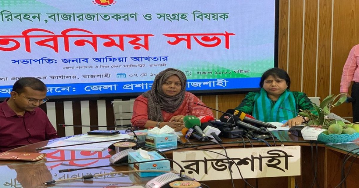 ‘ম্যাঙ্গো ক্যালেন্ডার’ অনুযায়ী ১৫ মে থেকে রাজশাহীতে আম পাড়া শুরু
