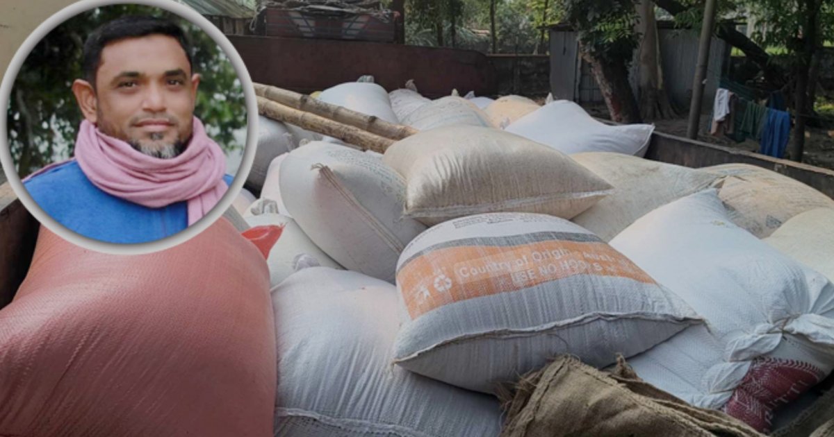 বিএনপি নেতার গোডাউন থেকে সরকারি ১১৯ বস্তা চাল উদ্ধার, মামলা করতে অনীহা খাদ্য বিভাগের