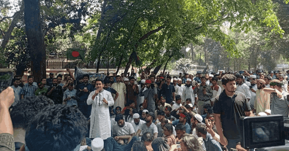 আওয়ামী লীগ নিষিদ্ধের দাবিতে জুমার পর চূড়ান্ত আন্দোলন শুরু হবে: সারজিস আলম