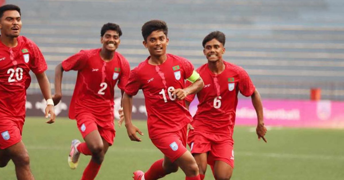 দুই গোলে এগিয়ে থেকেও মালদ্বীপকে হারাতে পারেনি বাংলাদেশ