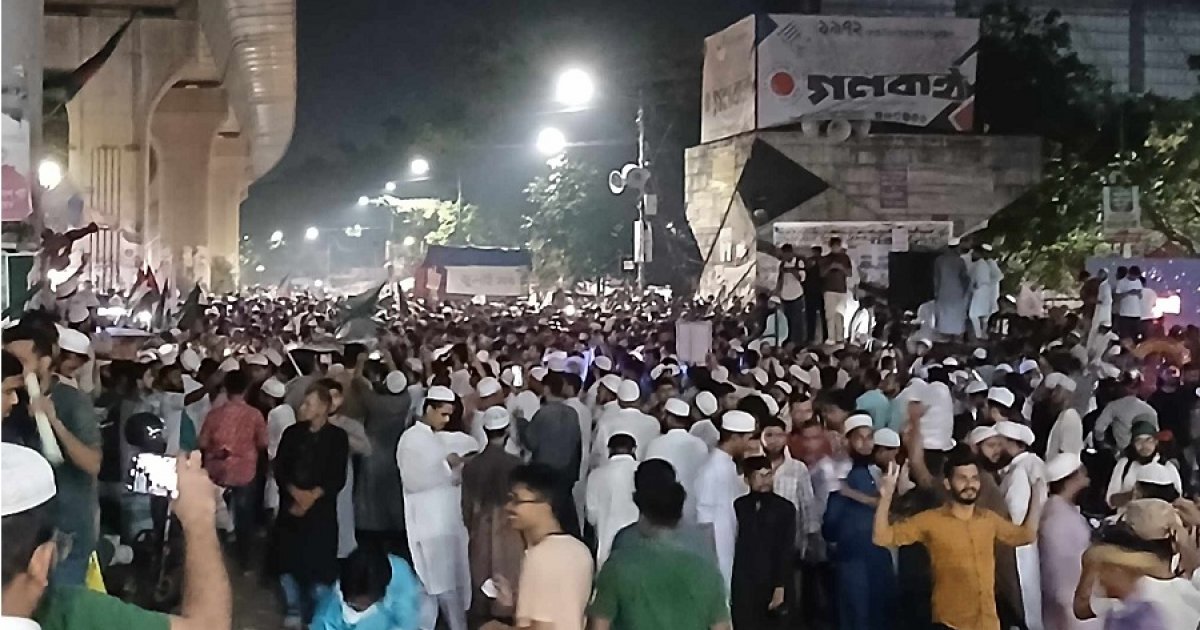 জুলাই ঘোষণাপত্র না দেওয়া পর্যন্ত আন্দোলন চালিয়ে যাওয়ার ঘোষণা