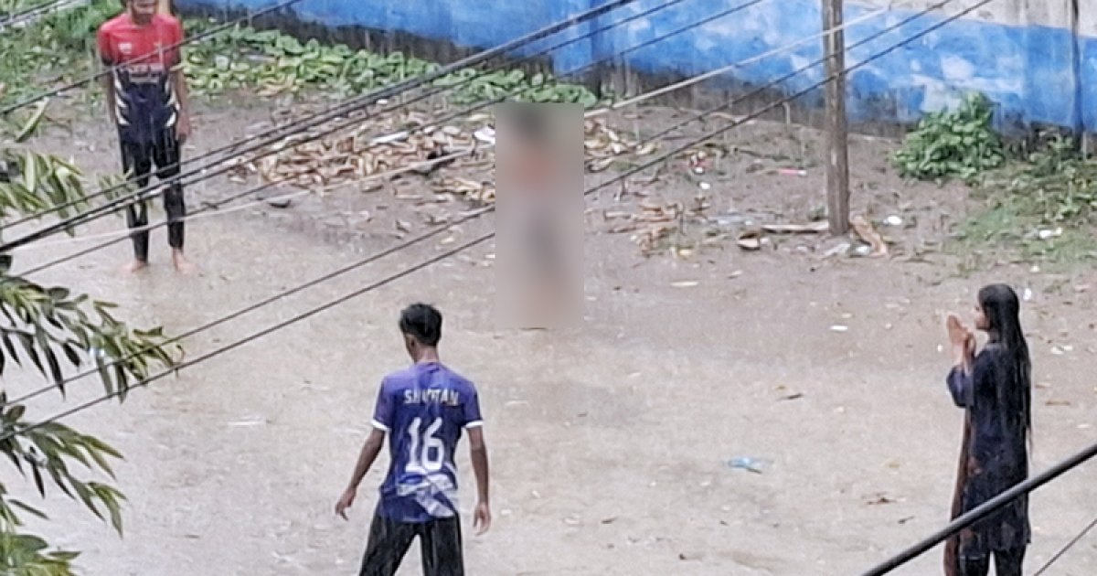 ময়মনসিংহে ১৫ মিনিটের স্বস্তির বৃষ্টি