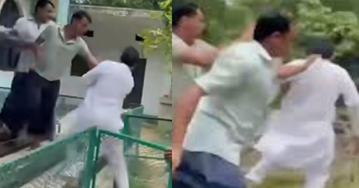ইউপি চেয়ারম্যান আওয়ামী লীগ নেতাকে মারধর করে পুলিশে সোপর্দ