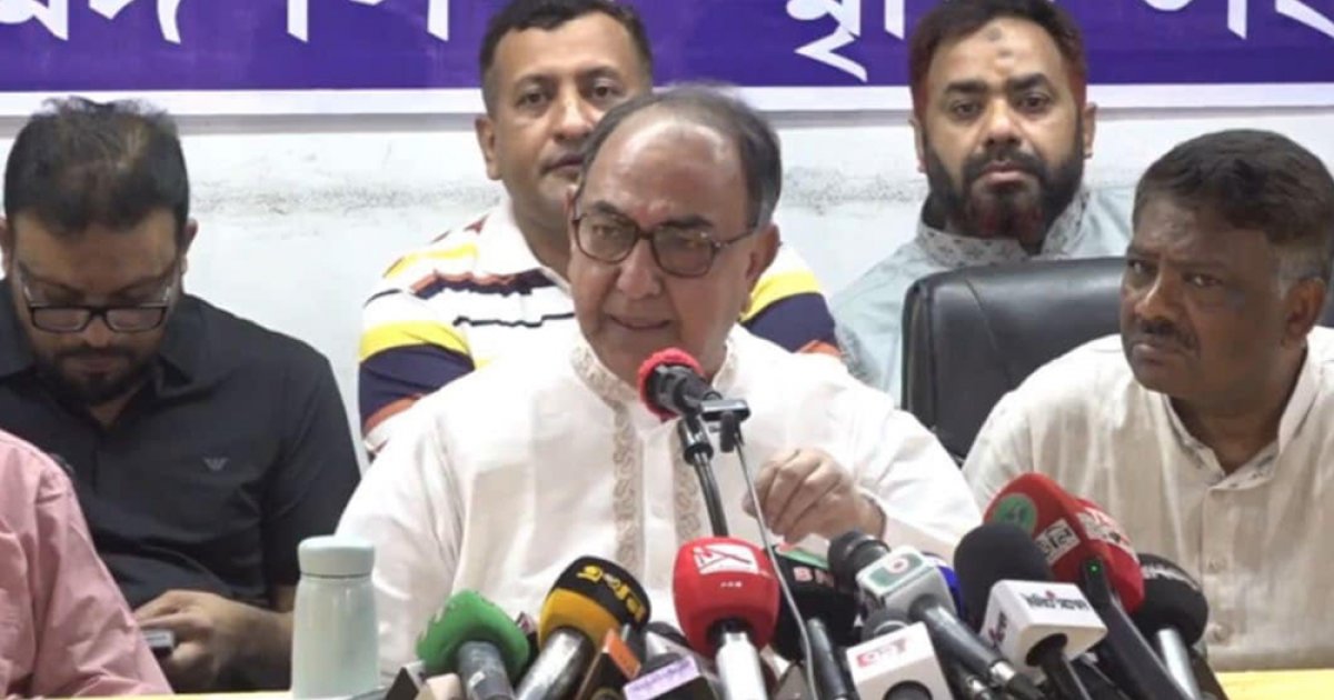 আ.লীগকে নিষিদ্ধের আড়ালে সাজানো নাটক চলছে: মির্জা আব্বাস