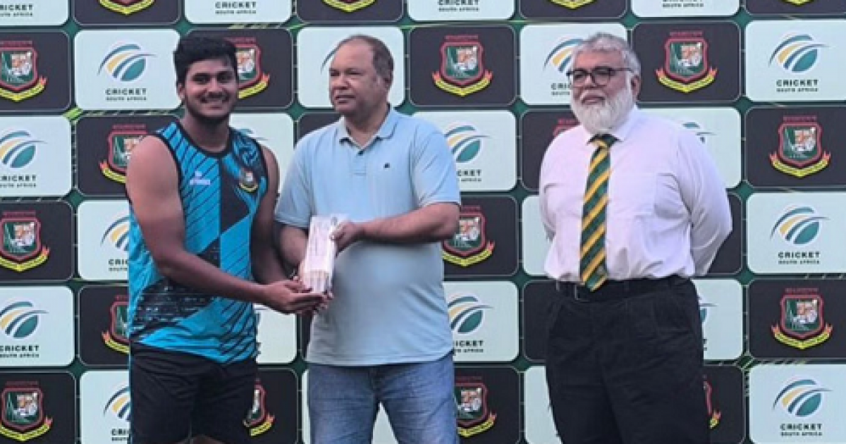 দক্ষিণ আফ্রিকার বিপক্ষে জয়ে শুরু বাংলাদেশের