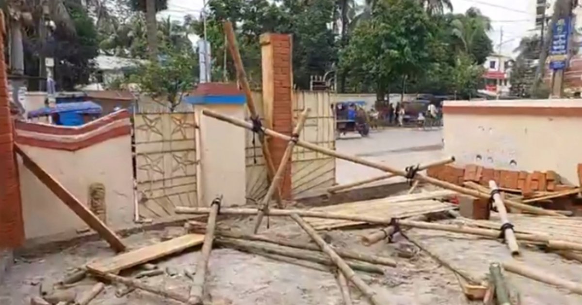 রওশন এরশাদের পৈতৃক বাড়িতে হামলা-ভাঙচুর বৈষম্যবিরোধীদের