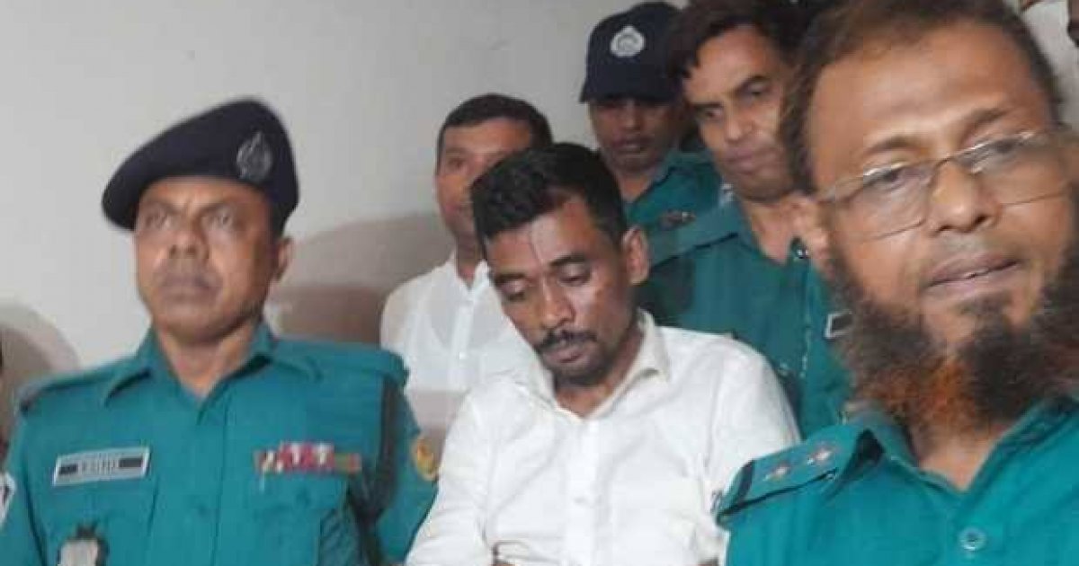 আত্মসমর্পণের পর স্ত্রীসহ কারাগারে মিল্টন সমাদ্দার