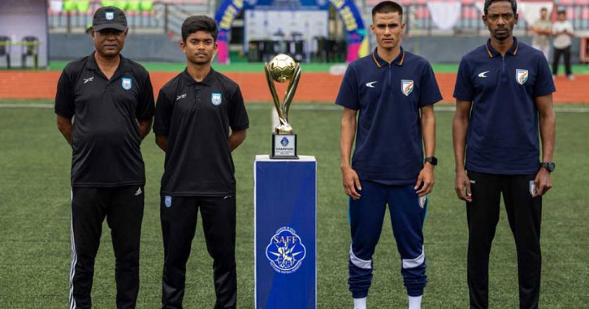 ভারত এগিয়ে থাকলেও ট্রফি নিয়ে দেশে ফিরতে চায় বাংলাদেশ