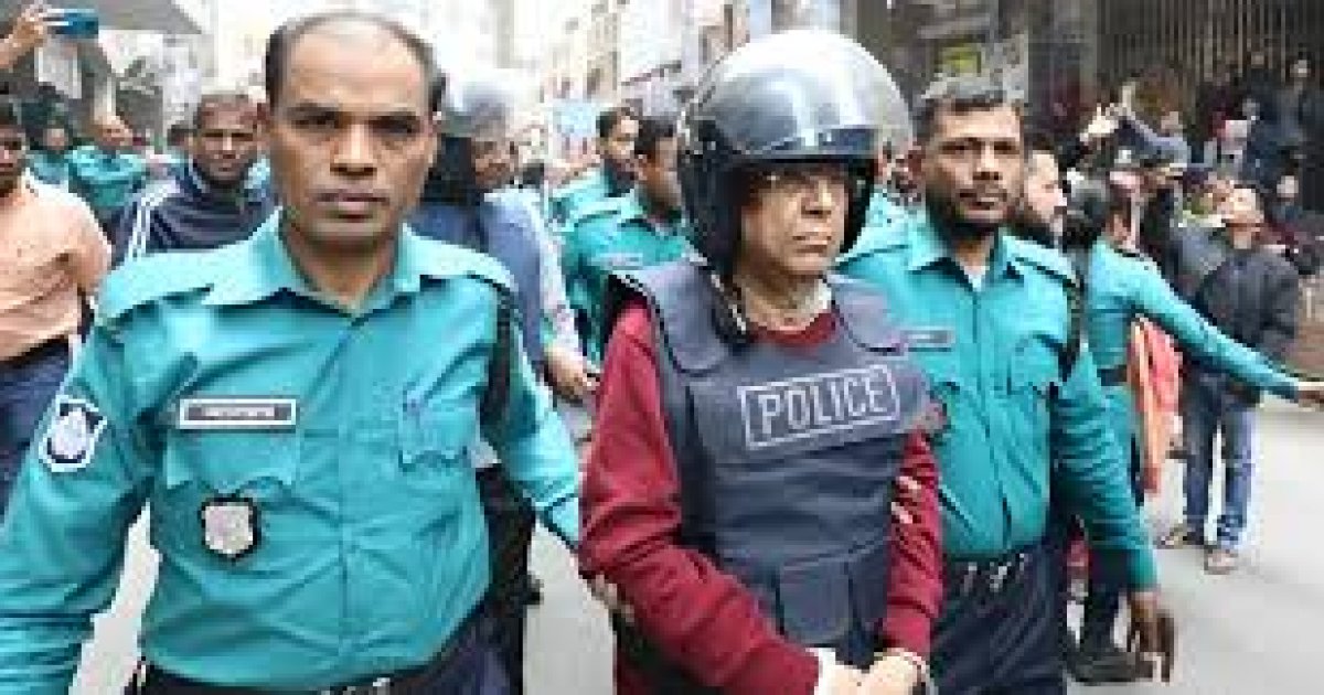 রিমান্ড শেষে কারাগারে আনিসুল হক