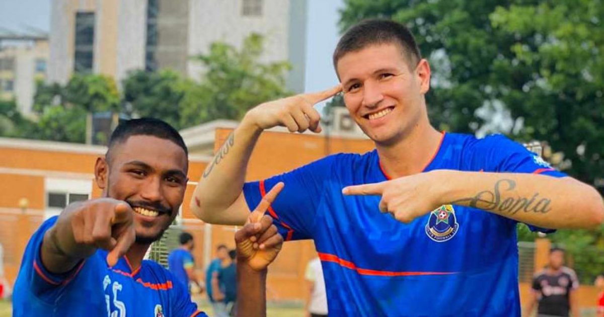 ৫ গোলে জিতলো আবাহনী, আল আমিনের দুর্দান্ত গোল