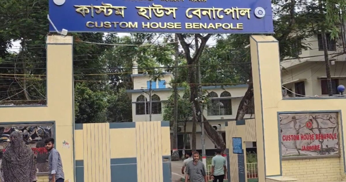 ছয় দিন কলমবিরতির পর বেনাপোল কাস্টমে কাজ শুরু