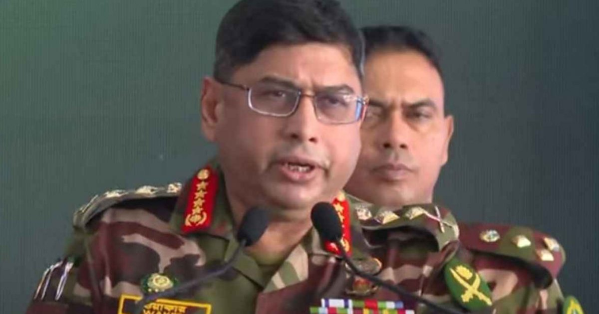 ডিসেম্বরের মধ্যেই জাতীয় নির্বাচন হওয়া উচিত: সেনাপ্রধান