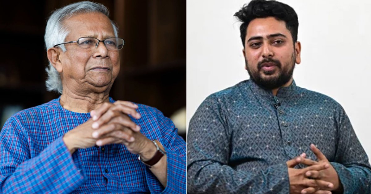 প্রধান উপদেষ্টার সঙ্গে নাহিদের সাক্ষাৎ, পদত্যাগ না করার অনুরোধ