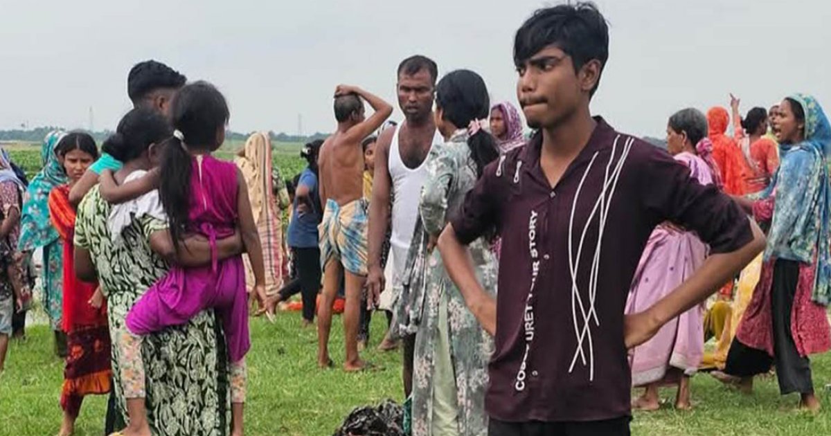 জোয়ারের পানির তোড়ে ভেসে গেলো শতাধিক গরু, ভুক্তভোগীদের আহাজারি
