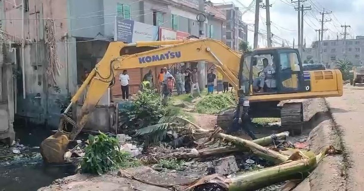 গাজীপুরে মোঘর খাল খনন ও পুনরুদ্ধার কার্যক্রম শুরু
