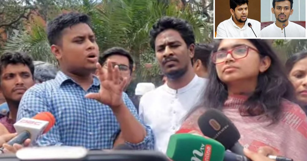 আসিফ-মাহফুজ জুলাই গণ-অভ্যুত্থানের প্রতিনিধি হিসেবে সরকারে আছেন: হাসনাত