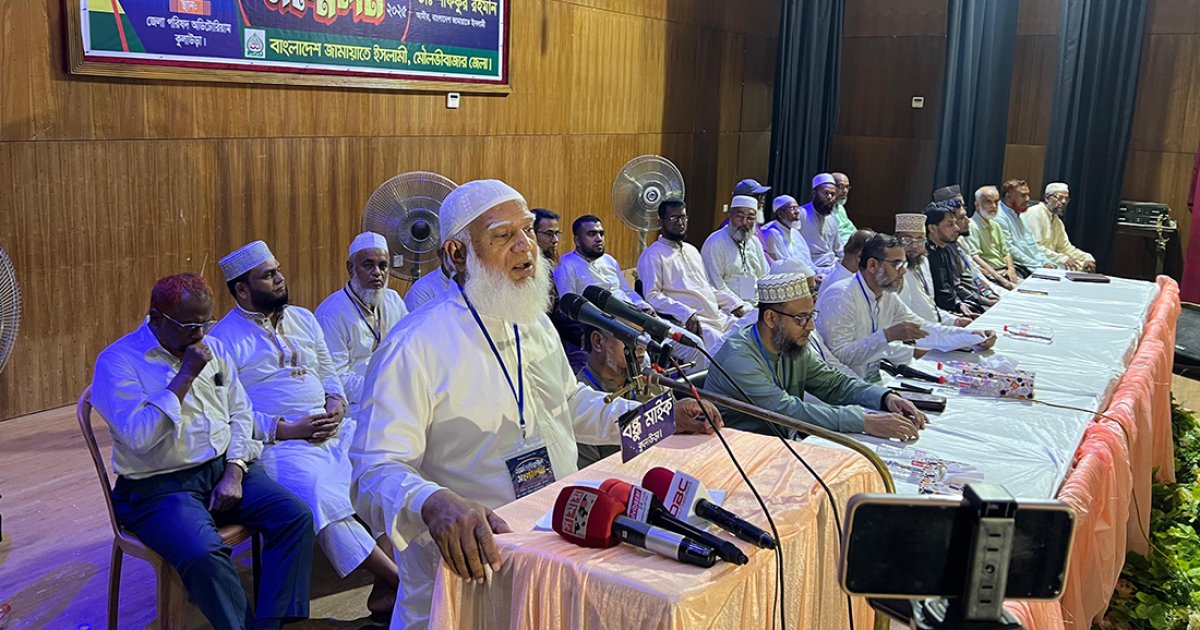 করিডর ও বন্দরের বিষয়ে প্রধান উপদেষ্টাকে না করেছি: জামায়াত আমির
