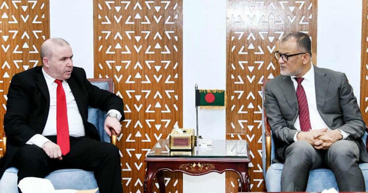 বাণিজ্য উপদেষ্টার সঙ্গে আলজেরিয়ার রাষ্ট্রদূতের বৈঠক
