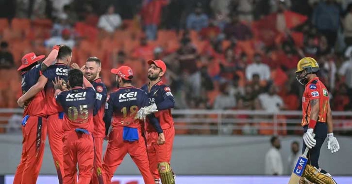 পাঞ্জাবকে উড়িয়ে দিয়ে ৯ বছর পর ফাইনালে বেঙ্গালুরু