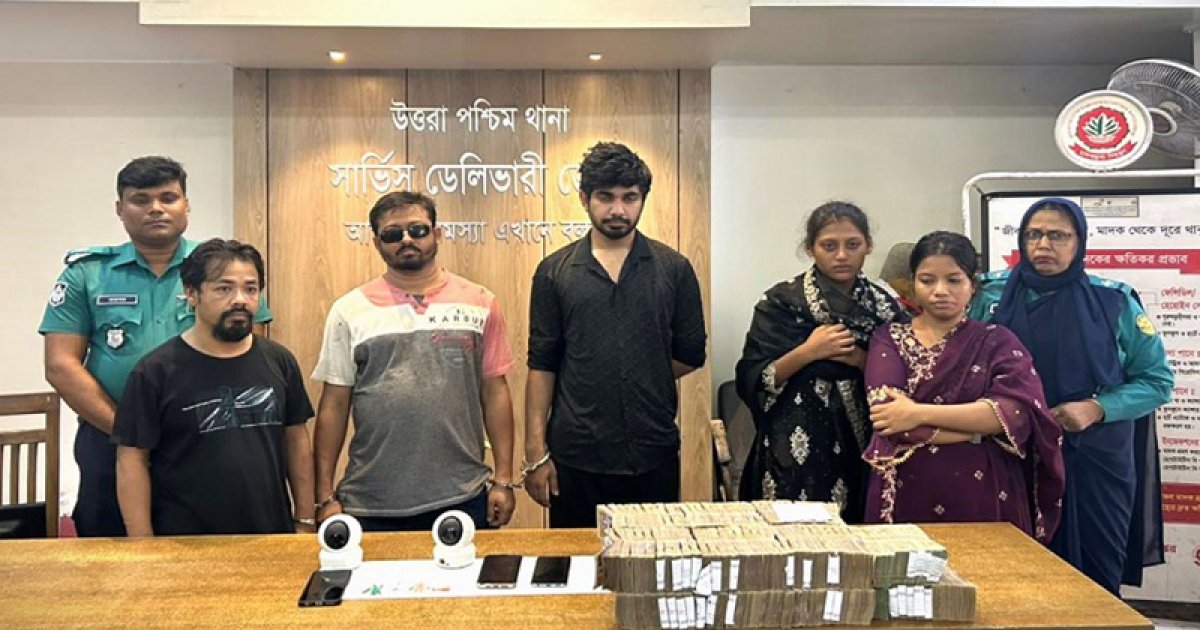 উত্তরায় অপহরণকারী চক্রের ৫ সদস্য গ্রেফতার, ভিকটিম উদ্ধার