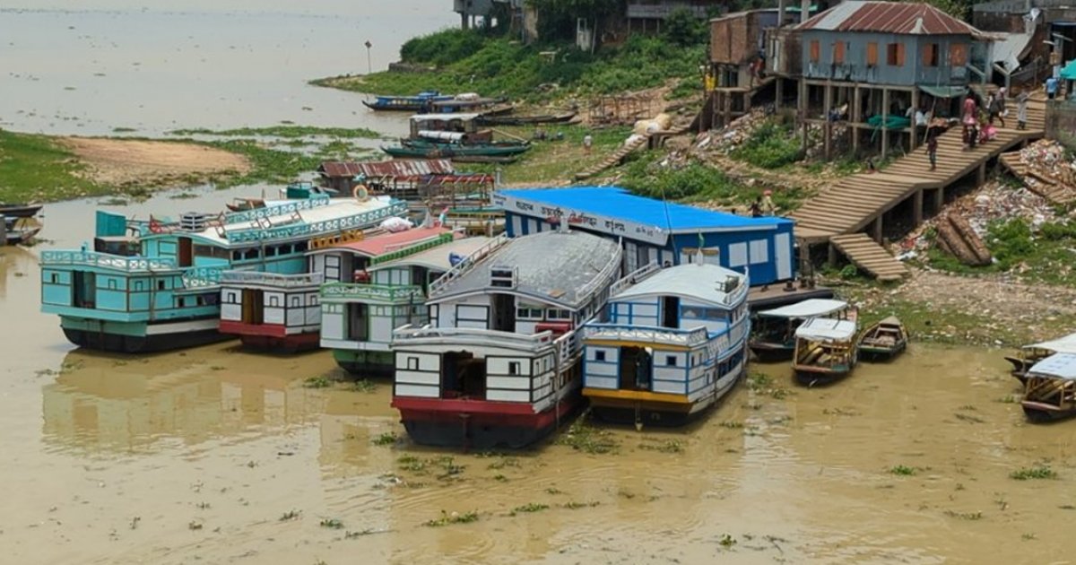 রাঙামাটিতে নৌযান চলাচল বন্ধ