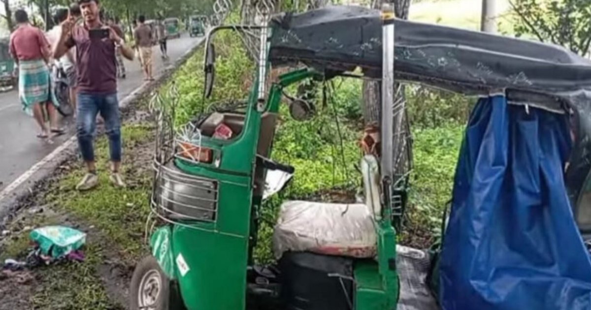 মাইক্রোবাসের চাপায় সিএনজি অটোরিকশার দুই যাত্রী নিহত