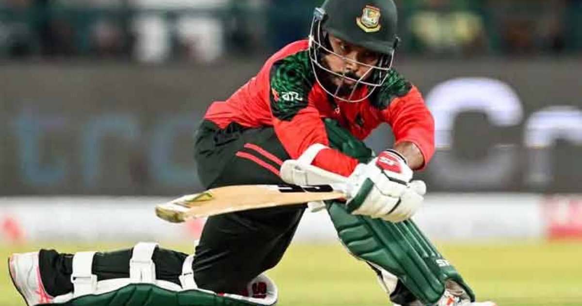 পাকিস্তানের বিপক্ষে রেকর্ড ১৯৬ রান বাংলাদেশের