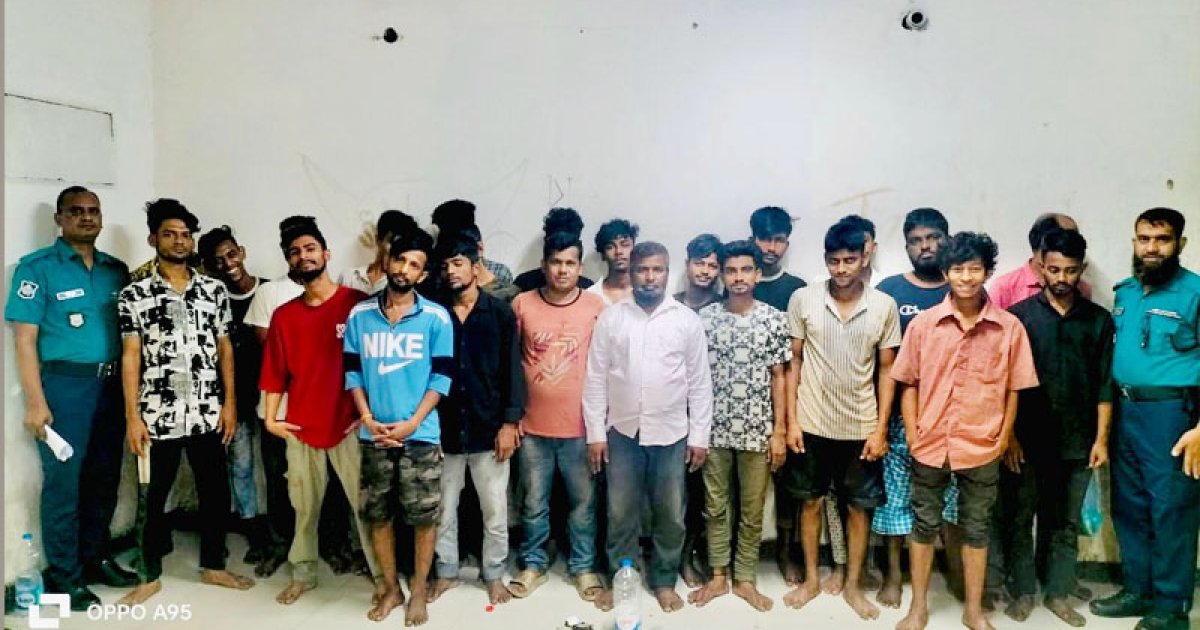মোহাম্মদপুরে গ্রেফতার ২৫