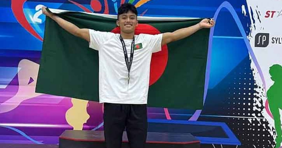 সিঙ্গাপুরে জিমন্যাস্টিকসে বাংলাদেশের আরও ৬ পদক